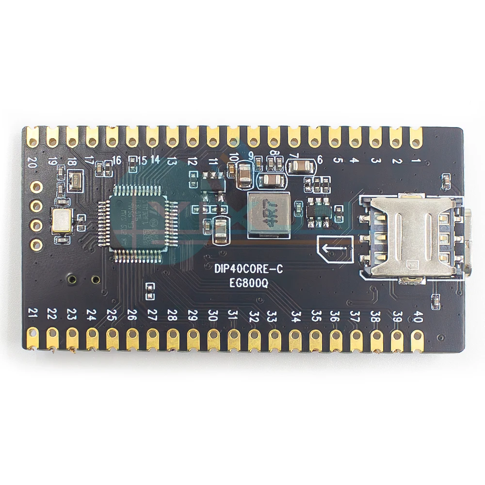 QUECTEL STM32 y EG800K 40PIN DIP PCBA EG800K-EU EG800K-LA LTE Cat1 bis Módulo Placa central - imagen 4