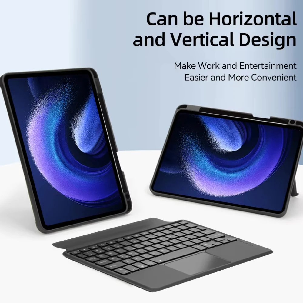 Funda de teclado mágico para Xiaomi Mi Pad 7 7 Pro 11,2 para Mi Pad 6/6 Pro Mi Pad 5/5 Pro 11 pulgadas para 6s pro cubierta de teclado retroiluminado - imagen 5