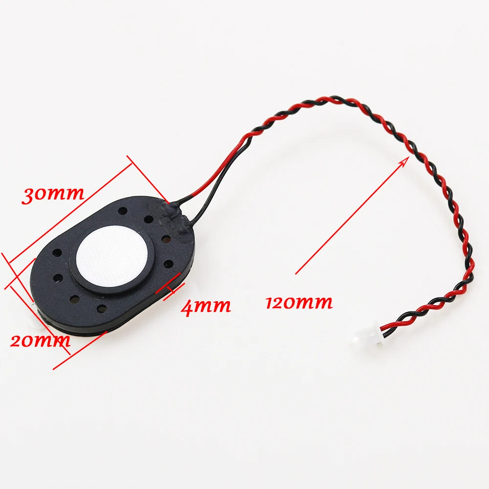 Altavoz electrónico de navegación GPS para perros, dispositivo con Terminal de Cable para equipos electrónicos, 8Ohm, 1,5 W, 8R, 1,5 W, 2030, 20x30x4mm, 2 piezas, nuevo