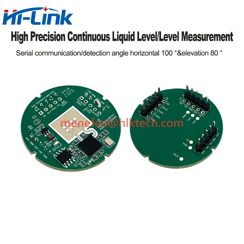 Hi-Link HLK-LD8001 79G onda milimétrica Sensor de medición de nivel de líquido módulo Radar 15M distancia FMCW FM señal de onda continua - imagen 2