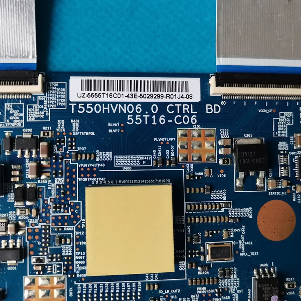 Placa lógica Original T-CON LVDS, 55T16-C06, T550HVN06.0, CTRL, BD, 5555T16C01, compatible con KDL-55W800B, KDL-55W815B, piezas de TV - imagen 2