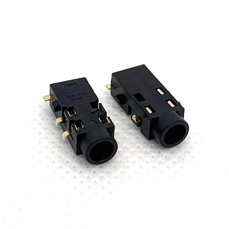 5 uds 3,5mm base de audio PJ-328B PJ-383 enchufable doble columna doble canal cuatro segmentos toma de auriculares altavoz PJ-342 - imagen 5