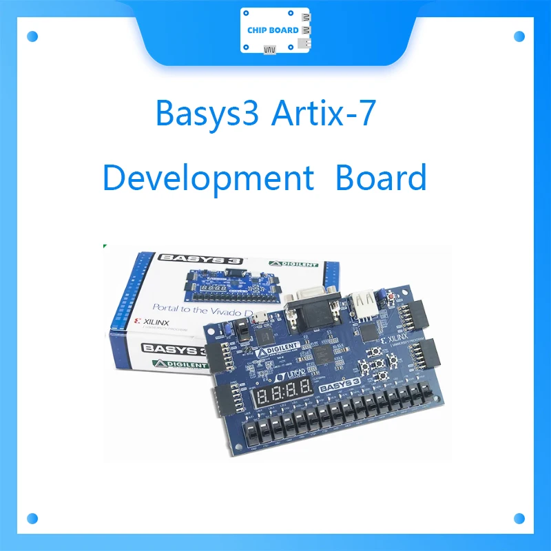 Placa de desarrollo Basys3 Artix-7 Xilinx FPGA