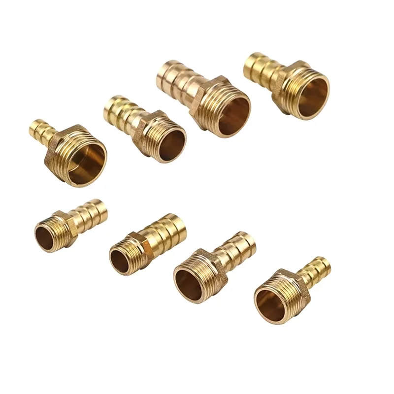 Conexión neumática de alta calidad, manguera de aire neumática, conexión de 4/6/8/10/12mm, rosca externa 01/02/03/04, junta Pagoda - imagen 5