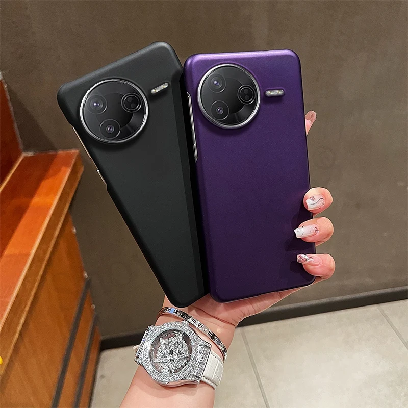 Funda de plástico duro mate de lujo para Xiaomi Poco F7 Pro PocoF7 F6 F5 F4 F3 F2 Ultra Pro, funda trasera de PC antihuellas para teléfono - imagen 5
