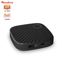 Android TV Stick 4K - Receptor WiFi Inalámbrico AirPlay Miracast HDMI