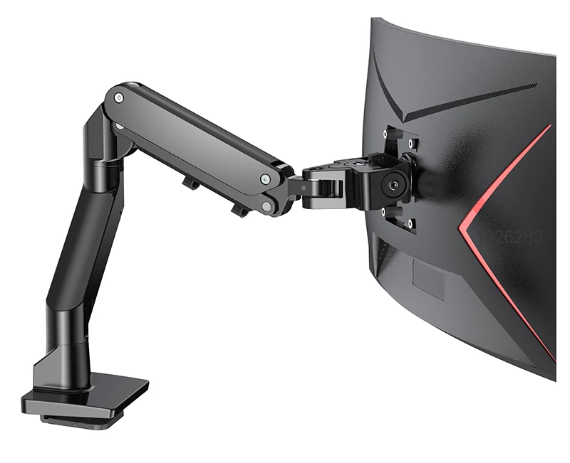 Brazo de resorte de Gas de aluminio S500, soporte de Monitor de pantalla de arco curvo de 34-49 pulgadas, Samsung Odyssey Neo G9/G7, soporte de pantalla grande, carga de 20kg - imagen 3