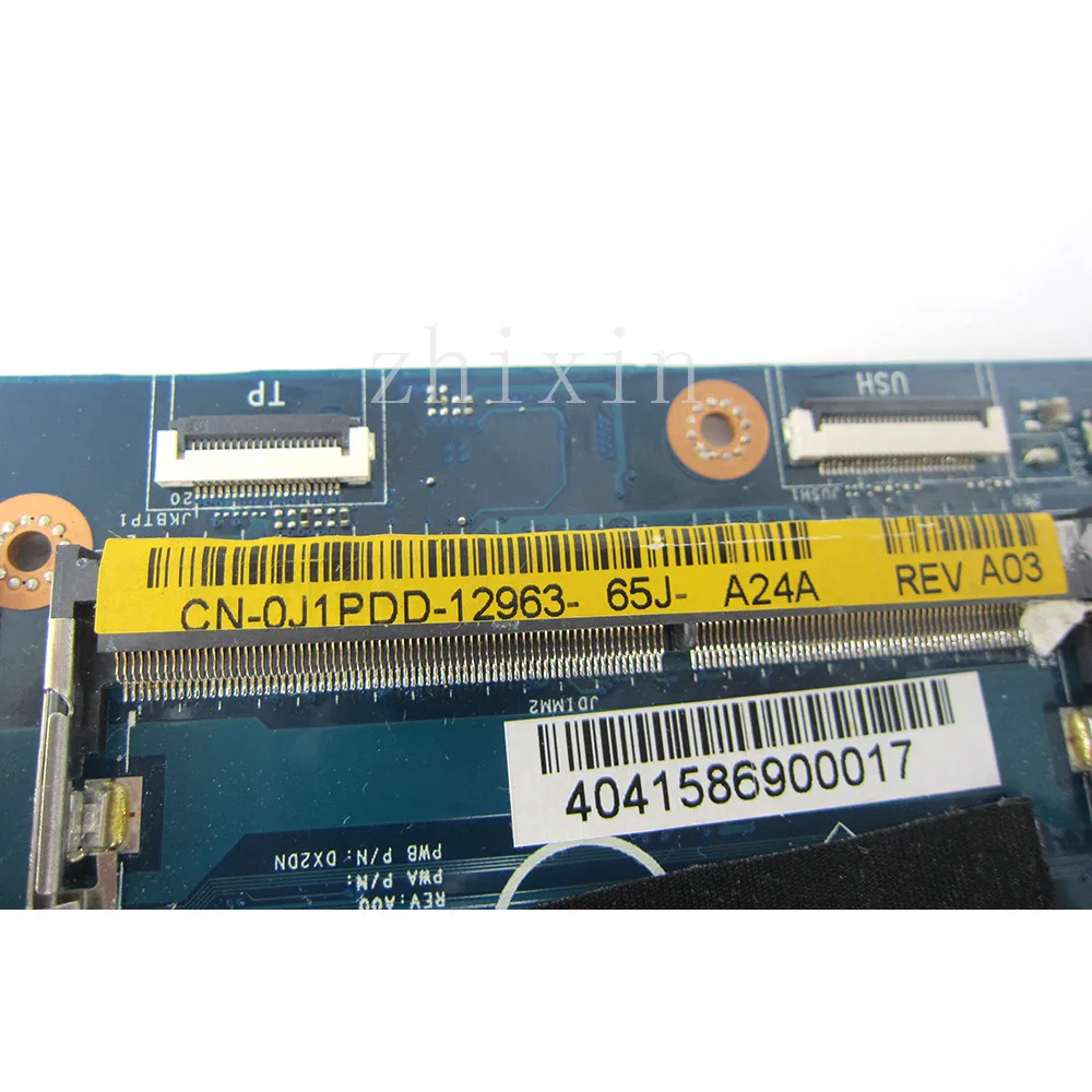 Para Dell Latitude E5570 placa base de computadora portátil I7-6600U CPU R7 M360 DDR4 CN-0J1PDD 0J1PDD J1PDD LA-C642P ADP80