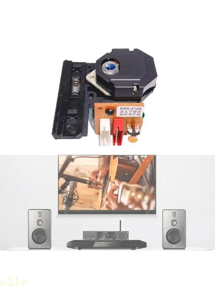 KSS-210A 212B 150 Lente láser de recogida óptica Cabezal de KSS-212A VCD-CD Audio VCD-Audio reemplazable Canal único Baja velocidad - imagen 3