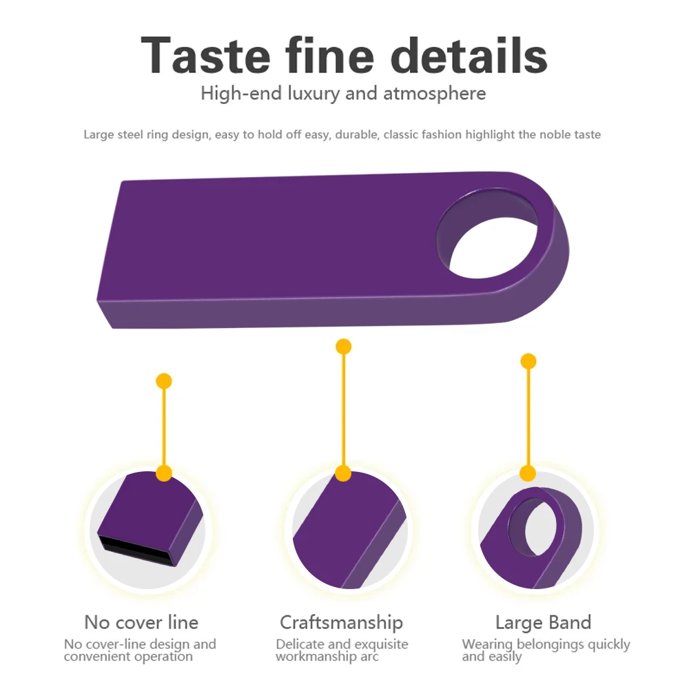 Unidad Flash USB resistente al agua de Metal, 50 Uds., Super Mini Pen Drive, 32gb, 16gb, 2,0, unidad Flash Pendrive, logotipo personalizado, 8gb, 4gb, USB - imagen 2