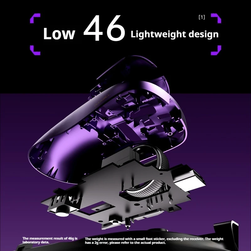 ATK Duckbill Ultra Gaming Mouse inalámbrico Paw3950 Ultra modo Dual ergonómico Esports Mouse 8000HZ NÓDICO 54H20 ratones ligeros - imagen 2