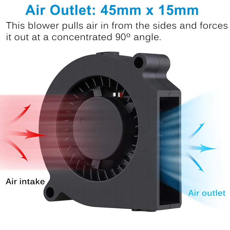 Gdstime-ventilador de refrigeración sin escobillas, 6CM, CC, 60mm, 5V, 12V, 24V, 2 pines, USB, 60x15mm, 6015 manguito, radiador disipador térmico, 2 uds. - imagen 5