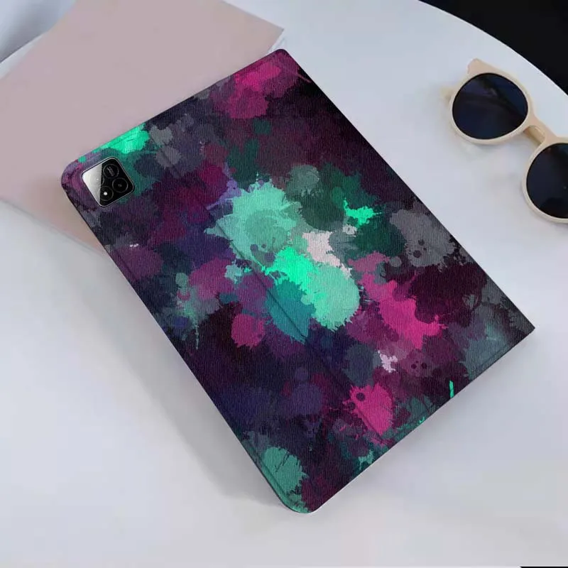 Contraste de color retro creativo para Xiaomi Redmi Mi Pad 2 4 5 6 6s 7 8 11 12,5 12,4 11,2 8,7 SE Pro Plus Max funda para tableta - imagen 2