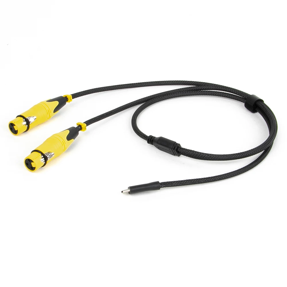 Cable de audio divisor USB C a XLR dual Y, cable adaptador de audio tipo C a 2 XLR macho/hembra compatible con teléfonos inteligentes o portátiles - imagen 5