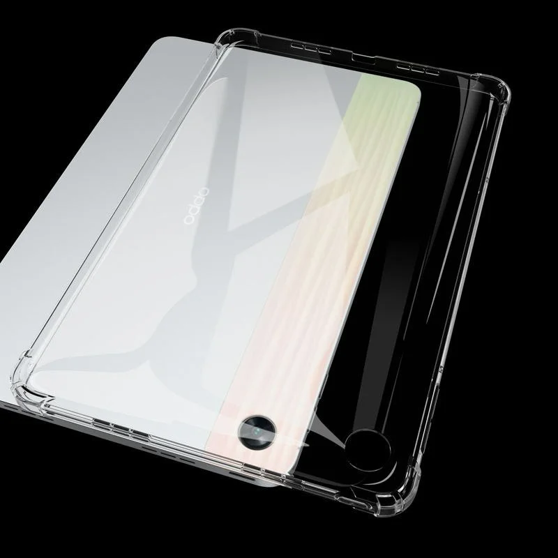 Funda de tableta para OPPO Pad Air 10,36 pulgadas 2022 silicona suave TPU Airbag cover transparente protección bolsa para OPD2102 X21N2 - imagen 3