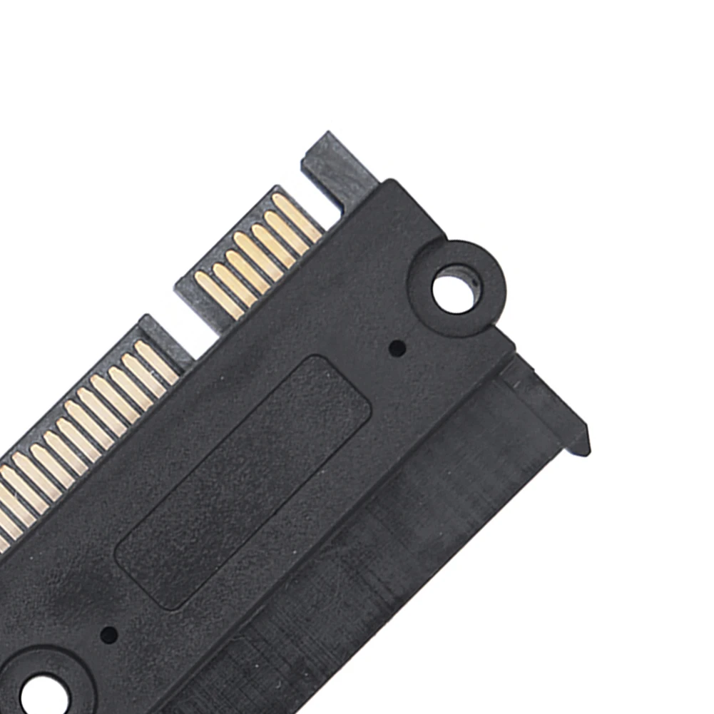 Convertidor de datos de potencia SATA macho a hembra, 22 Pines, 7 + 15 macho a hembra, adaptador SATA a SATA - imagen 5