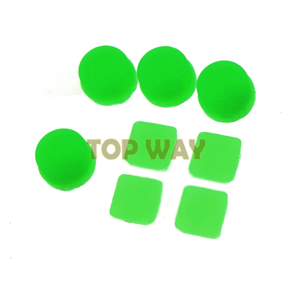 Cubierta de pies de tornillo de carcasa delantera y trasera, almohadillas de goma de tornillo para nuevo 3DS XL 3DS LL, 3dsxl 3dsll, 1 Juego - imagen 3