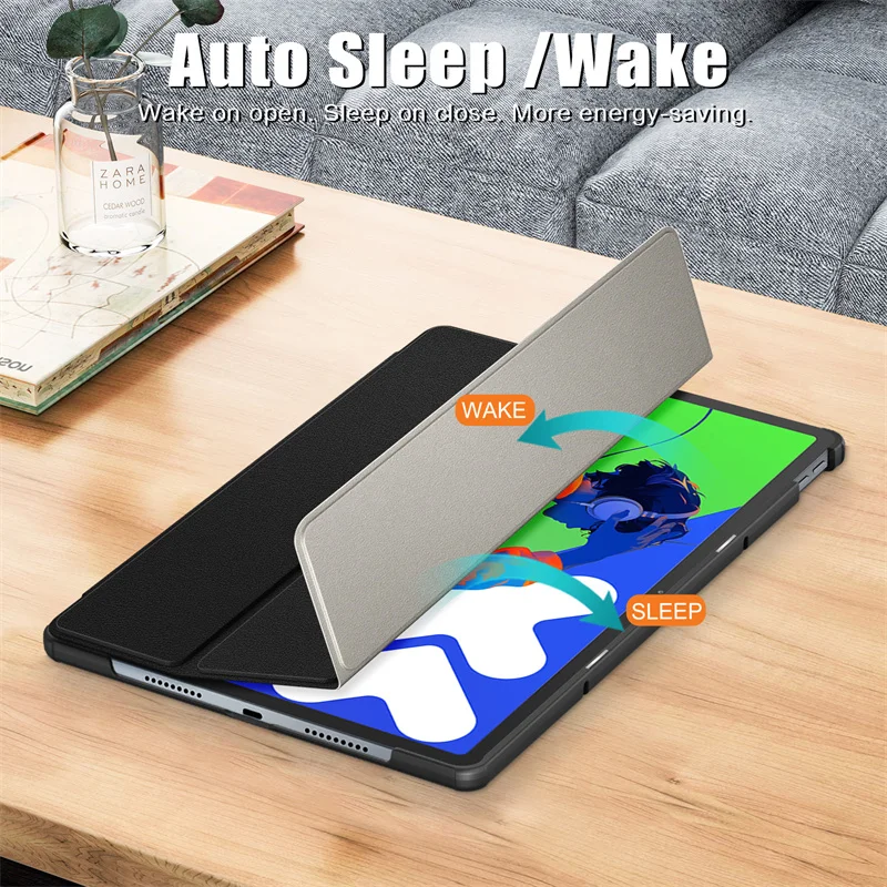 Para Lenovo Idea Tab Pro funda de cuero PU de 12,7 pulgadas con soporte magnético funda inteligente para Lenovo Idea Tab Pro 2025 Tb373fu funda para tableta - imagen 4