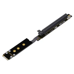 Cable PCIe M.2 a tarjeta gráfica con adaptador vertical y ángulo
