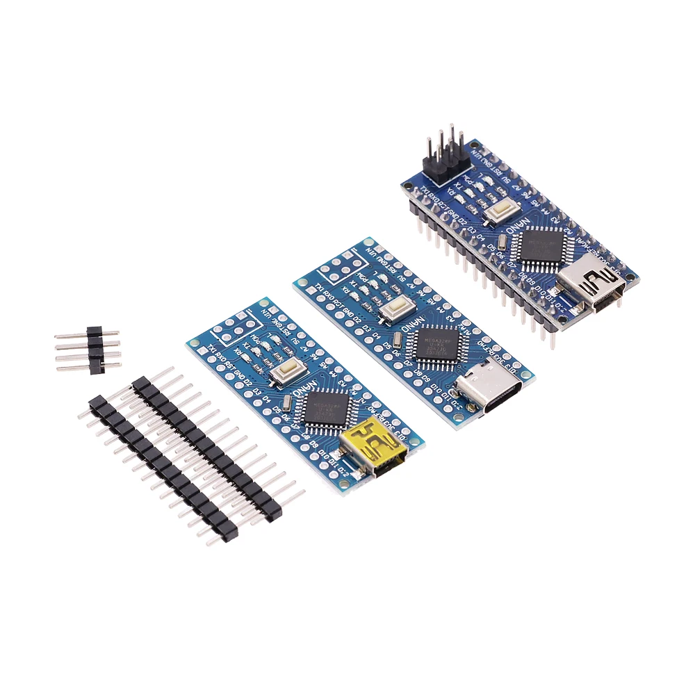 Controlador MINI Nano 3,0, Compatible con Arduino ATmega328P, CH340G, 5V, 16M, CH340, USB con CABLE V3.0, CH340G - imagen 4