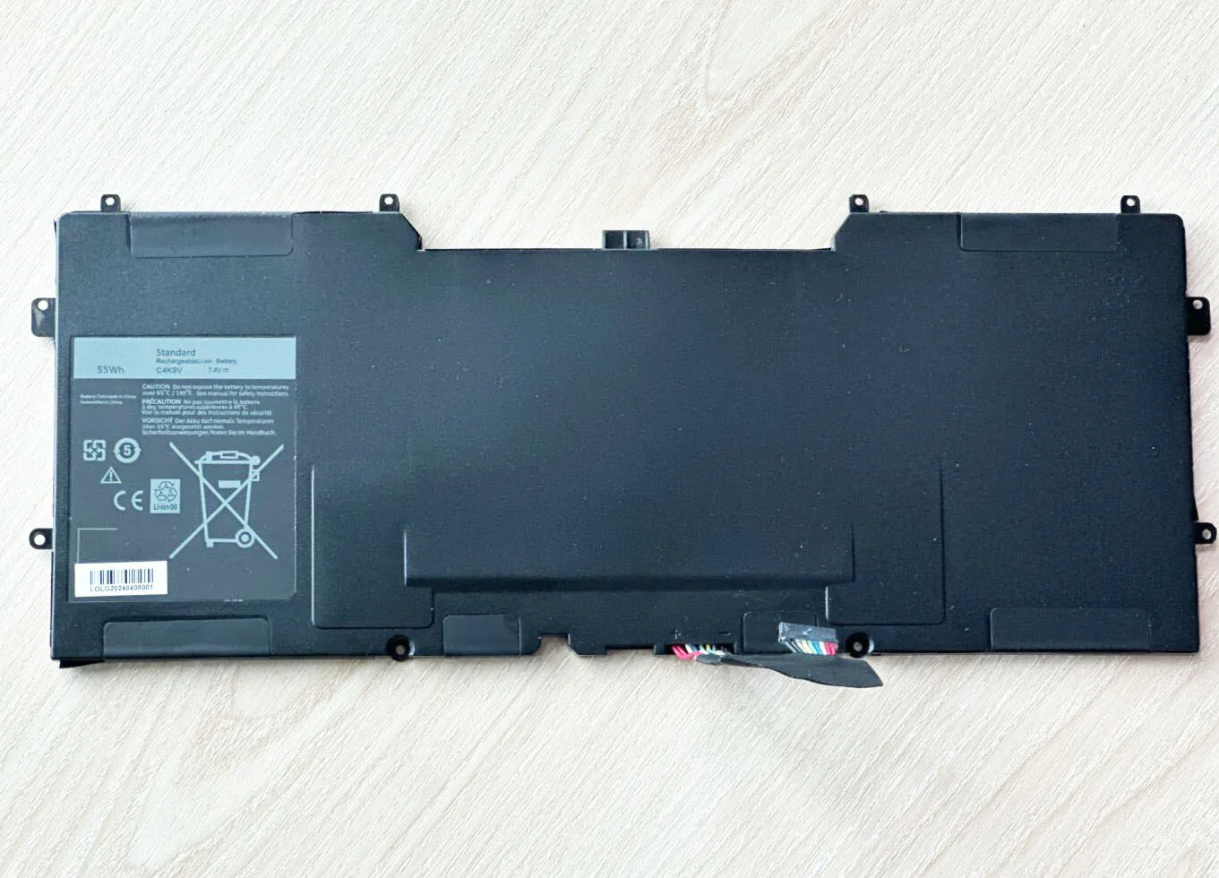 Batería de ordenador portátil 55Wh C4K9V para Dell xps 12 L221X 13 9333 9Q33 L321X L322X reemplazo Y9N00 - imagen 5