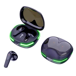 Auriculares inalámbricos con Bluetooth, cascos TWS con micrófono estéreo deportivos, intrauditivos con Control táctil, Larga modo de reposo, llamadas HD, juego