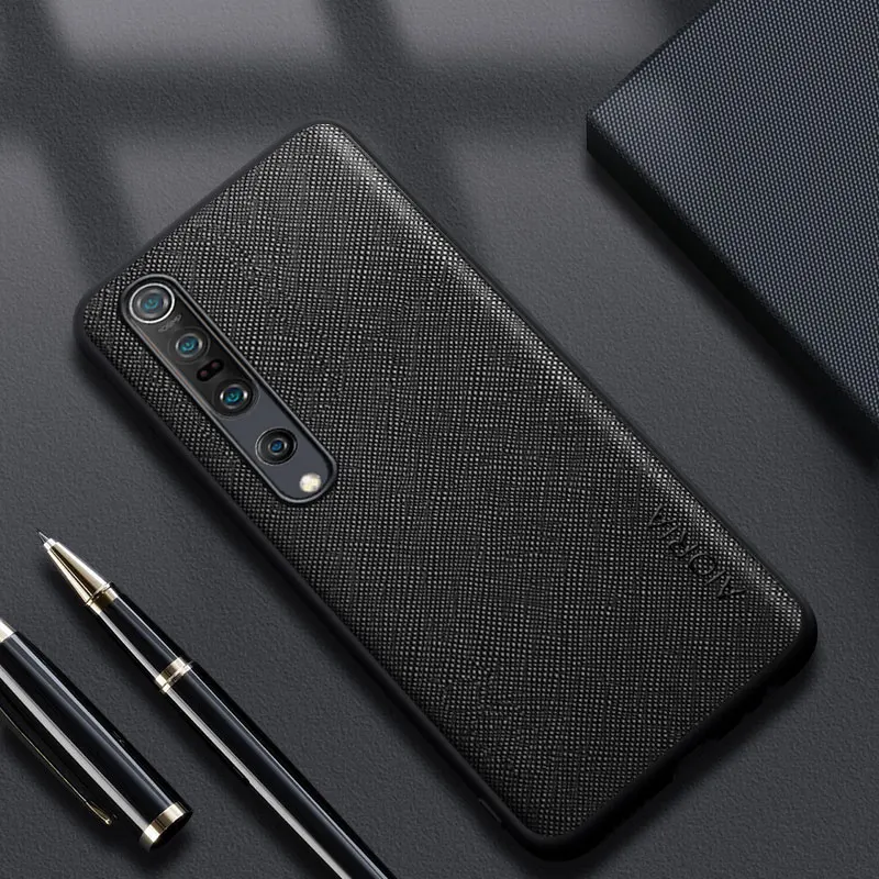 Funda para Xiaomi Mi 10 10T 9 9T 8 Pro A2 A3 Lite Max Mix 3 alrededor del borde protección perfecta cuero PU de alta calidad - imagen 2