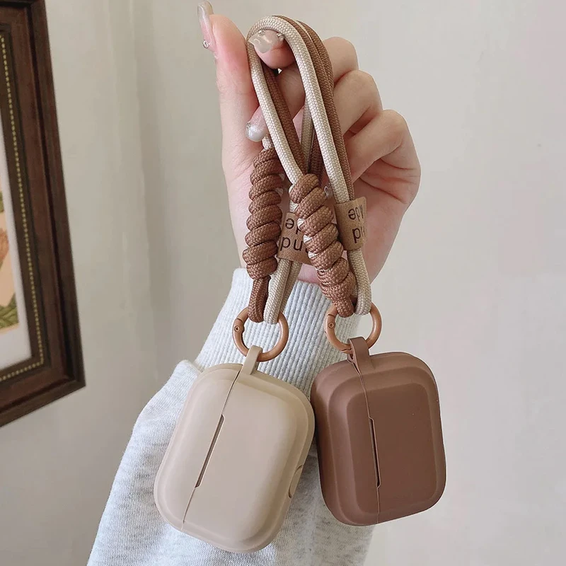 Funda de silicona para AirPods 4 3 2 1 2nd 3nd 4nd, carcasa protectora para auriculares inalámbricos, fundas para Apple AirPods Pro 2 Pro3