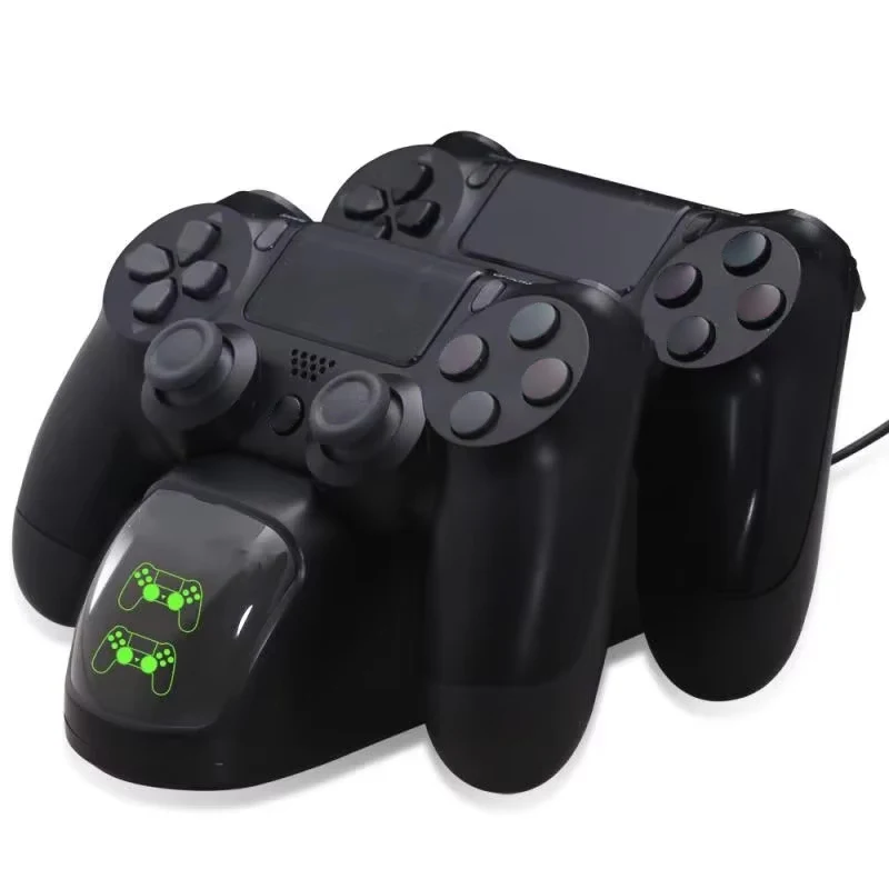 Cargador controlador de estación de carga DATA FROG PS4 para estación de acoplamiento Dual USB inalámbrica PS4 para PS4 - imagen 4