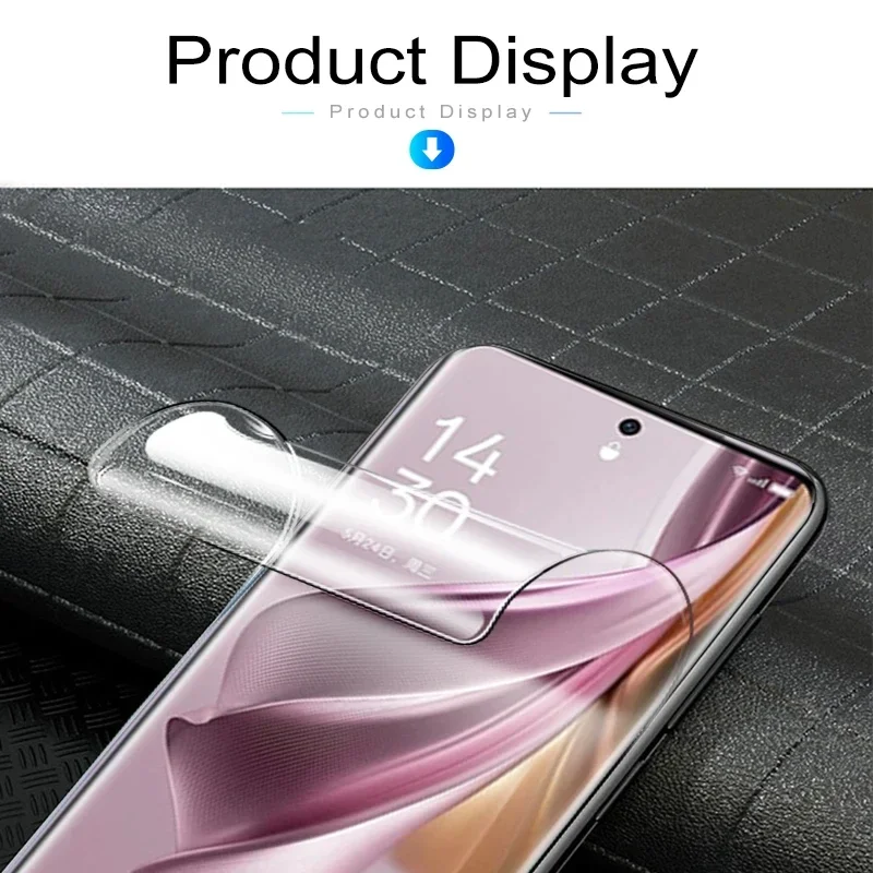 3 uds película de hidrogel para OPPO Reno 10 9 8 7 Pro Plus Protector de pantalla suave para OPPO Reno 7Z 8T 6 5 Lite película protectora HD - imagen 2