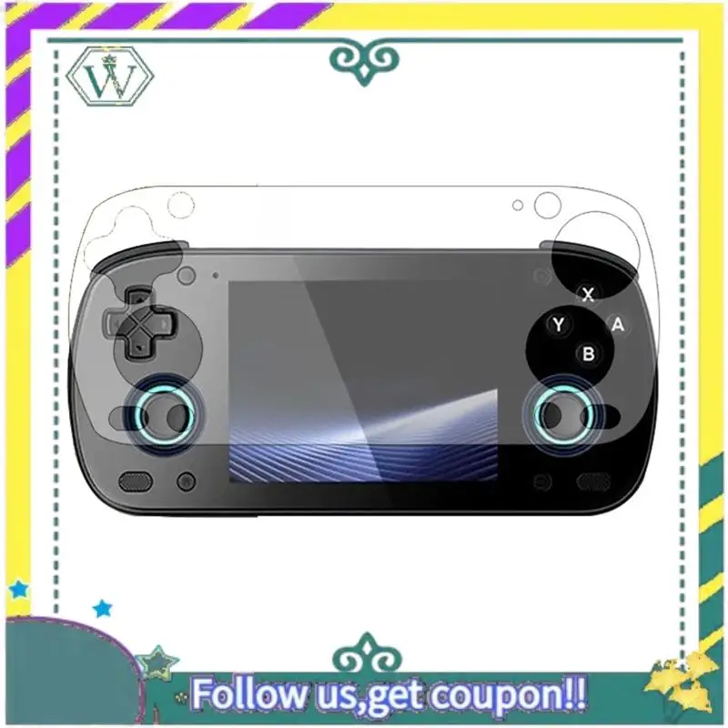 Protector de pantalla de consola de juegos A28Q para Mini películas protectoras de pantalla de vidrio templado Retroid Pocket - imagen 5