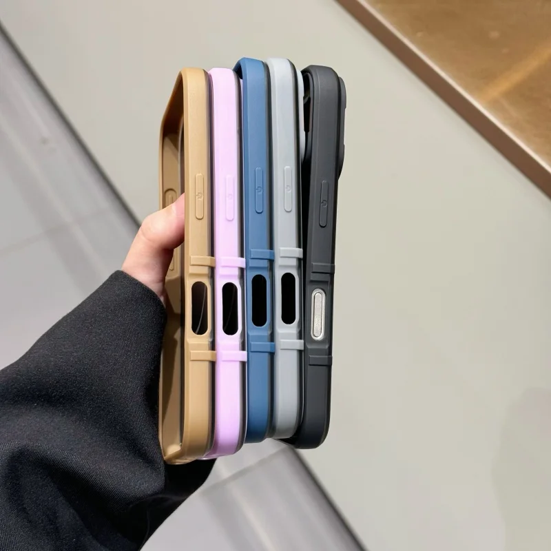 Funda anticaída de grado militar con patrón de rejilla de diamante magnético para iPhone 16E 16 15 14 Plus 13 12 Pro Max 11 cubierta de carga inalámbrica - imagen 3