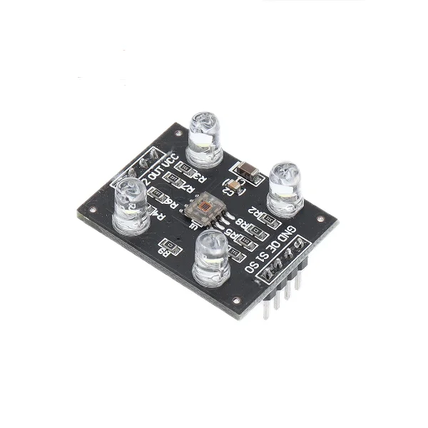 GY-31/GY-33 TCS34725 con lente gran angular TCS3200D/TCS230 Módulo sensor de identificación de color - imagen 3