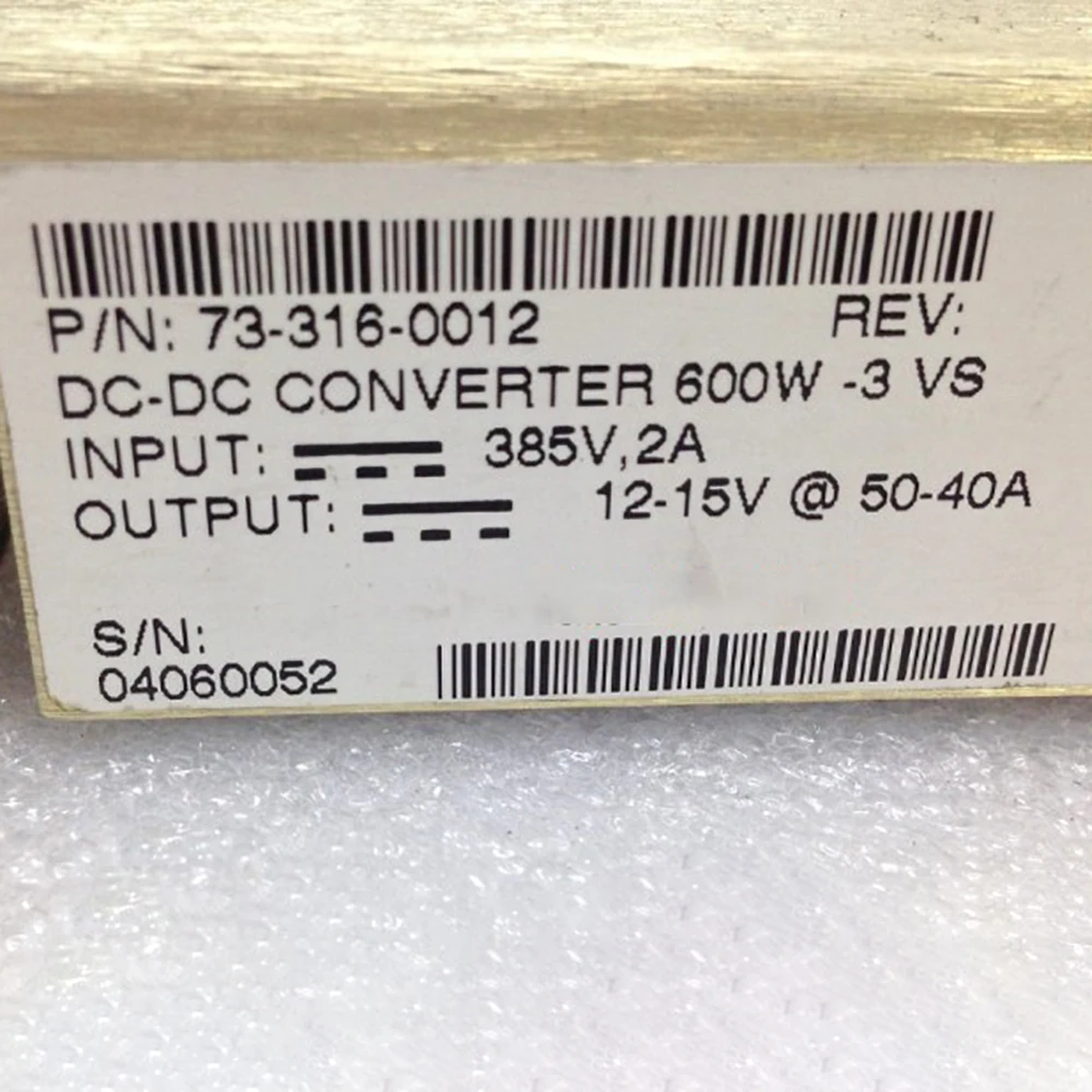 Fuente de alimentación industrial del equipo médico 12/15V 40A para ASTEC 73-316-0012 - imagen 3