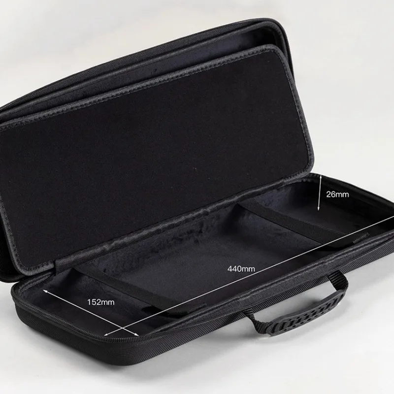 Estuche de almacenamiento duro para teclado mecánico con diseño 96%, bolsa para teclado Athena1800 personalizada, accesorios para teclado mecánico de oficina para videojuegos - imagen 4