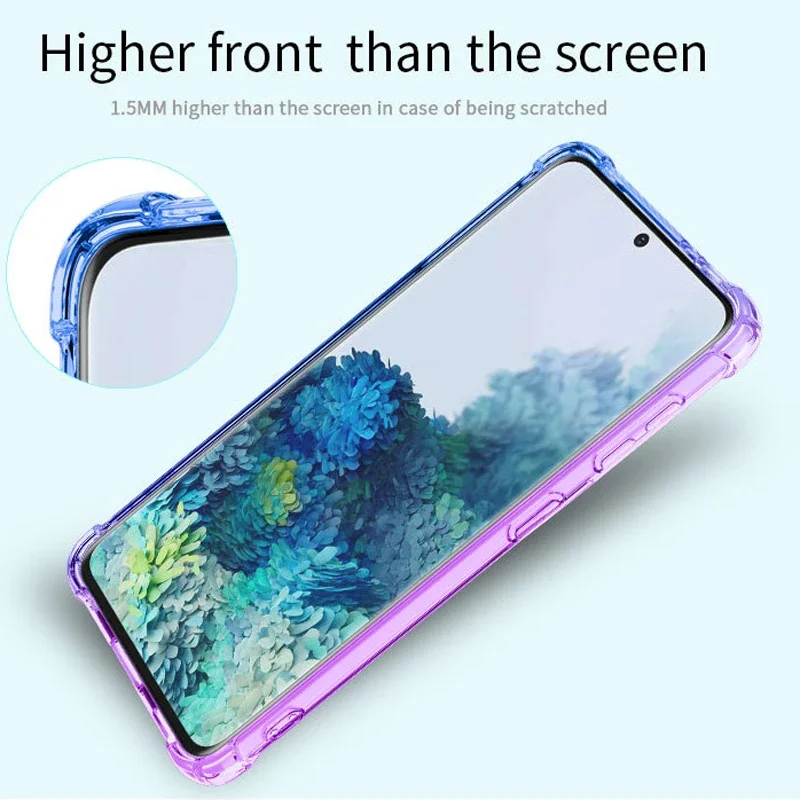 Funda Air-Bag a prueba de golpes para Samsung Galaxy S25 S24 S23 S22 S21 S20 Plus Ultra FE A73 A53 A33 A34 A54 funda suave ultrafina de TPU - imagen 3