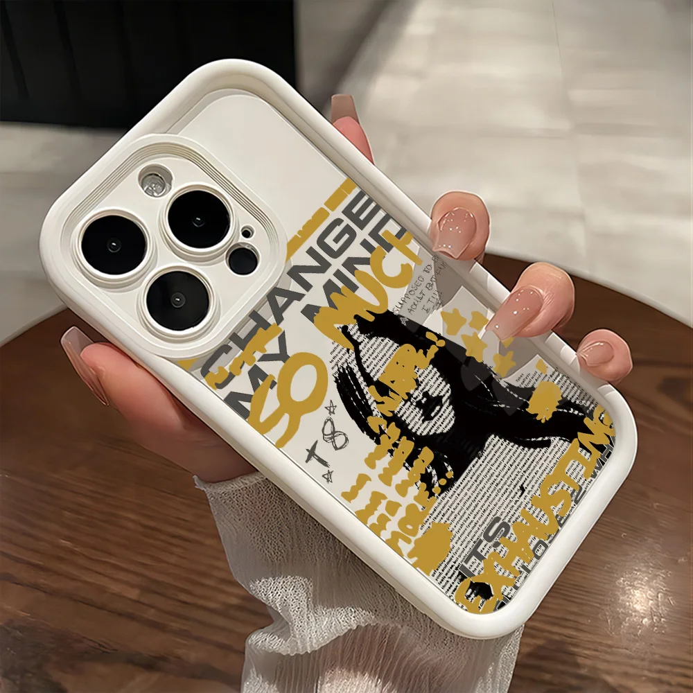 Singer 18 Tate M-McRae funda de teléfono caliente para IPhone 17 16e 16 15 14 13 12 11 Air Pro Max Mini XR XS X 7 8 6 6s Plus cubierta trasera de TPU - imagen 4