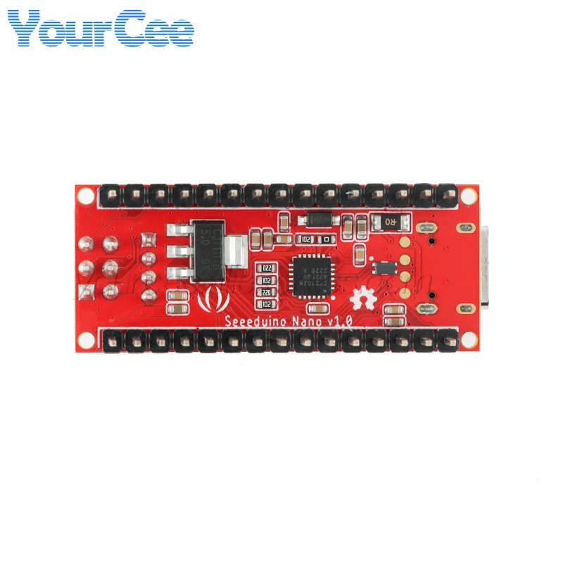 Seeeduino Seeed V4.2 para Arduino Nano Atmega328P AVR microcontrolador de 8 bits MCU módulo de placa de desarrollo Grove Seeeduino Nano - imagen 2