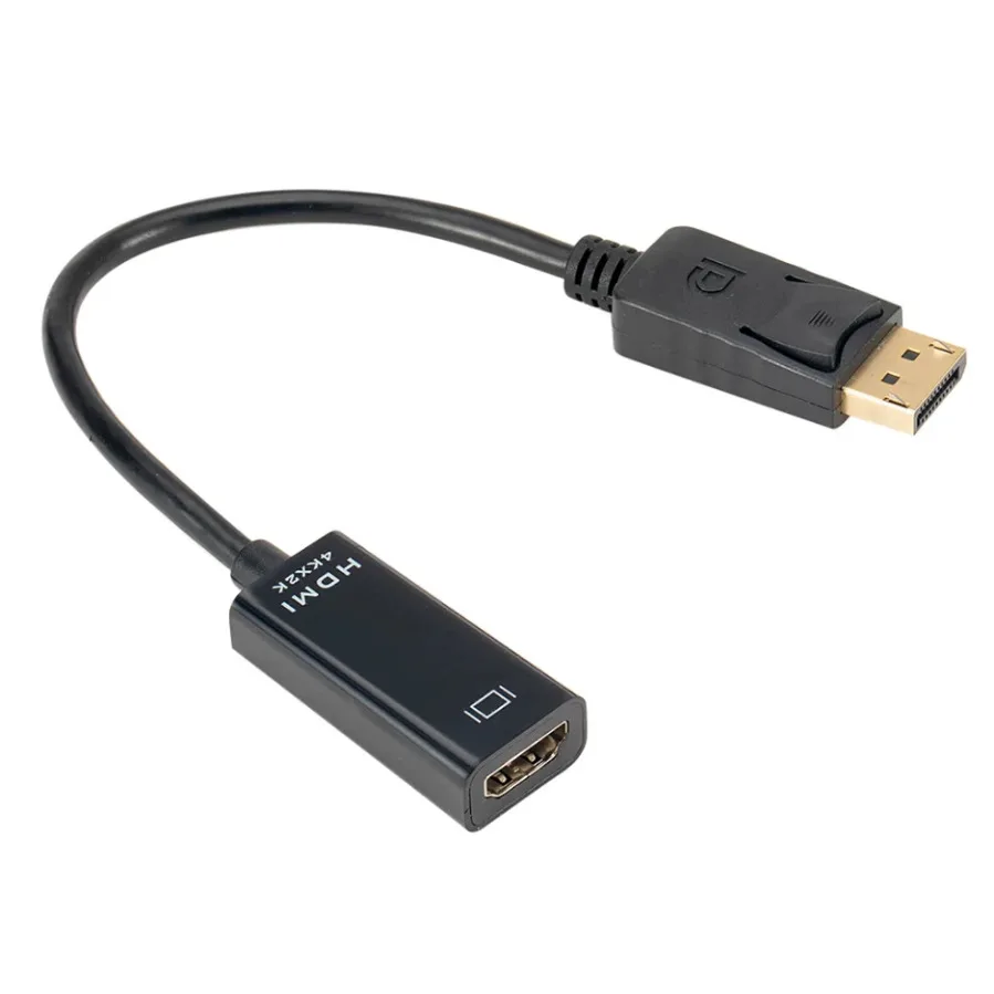 Convertidor adaptador DP a HDMI 4K 1080P macho a hembra DisplayPort a HDMI Cable adaptador de Audio y vídeo Compatible para PC TV portátil - imagen 5