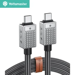 Cable USB-C Thunderbolt 4 Yottamaster – 240W Carga Rápida 8K