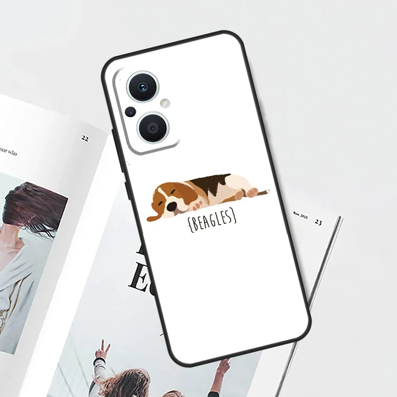 Funda Beagle cachorro perro para OPPO Find X9 X5 X6 X8 Pro OPPO Reno 14 13 12 11 10 Pro 14F 13F 12F 7 8 Lite - imagen 3