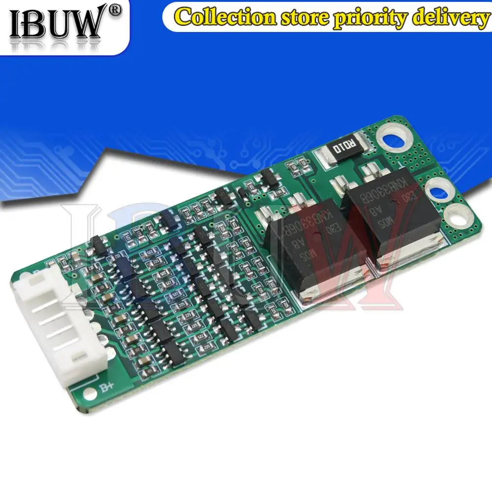 BMS 5S 15A Li-ion litio 18650 Placa de protección del cargador de batería con Cable para carga del banco de energía - imagen 5