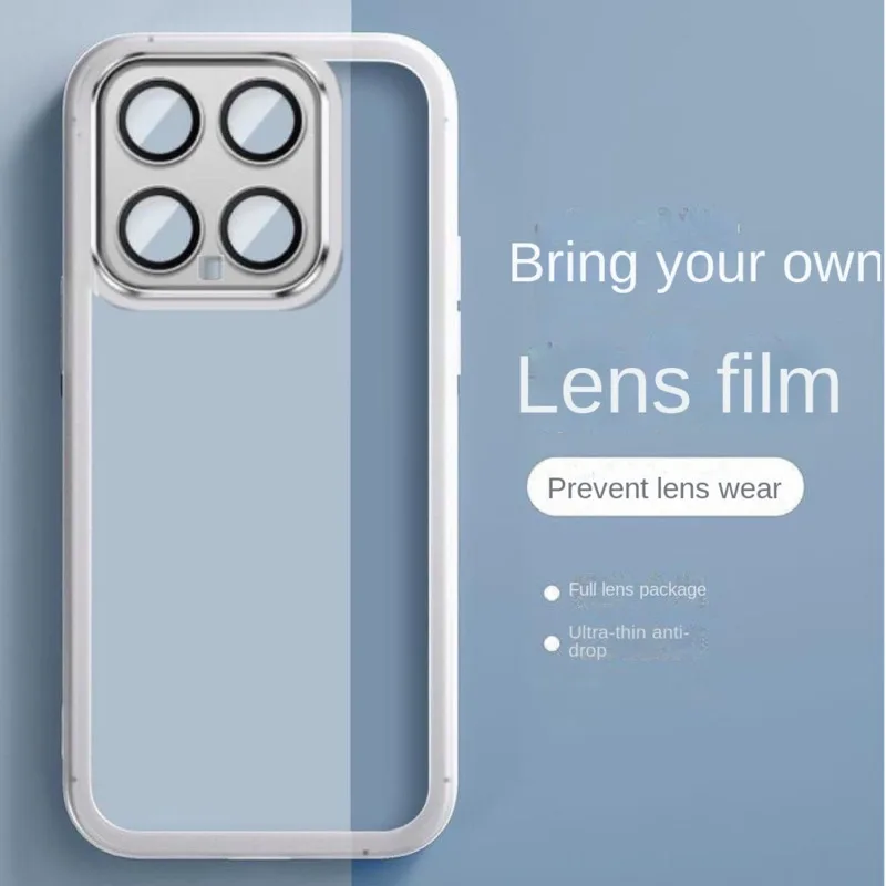 TPU suave Original para VIVO iQOO 13 15 neo 11 10 X200FE z10 turbo pro funda de teléfono de alta calidad lente de leva transparente cubierta protectora