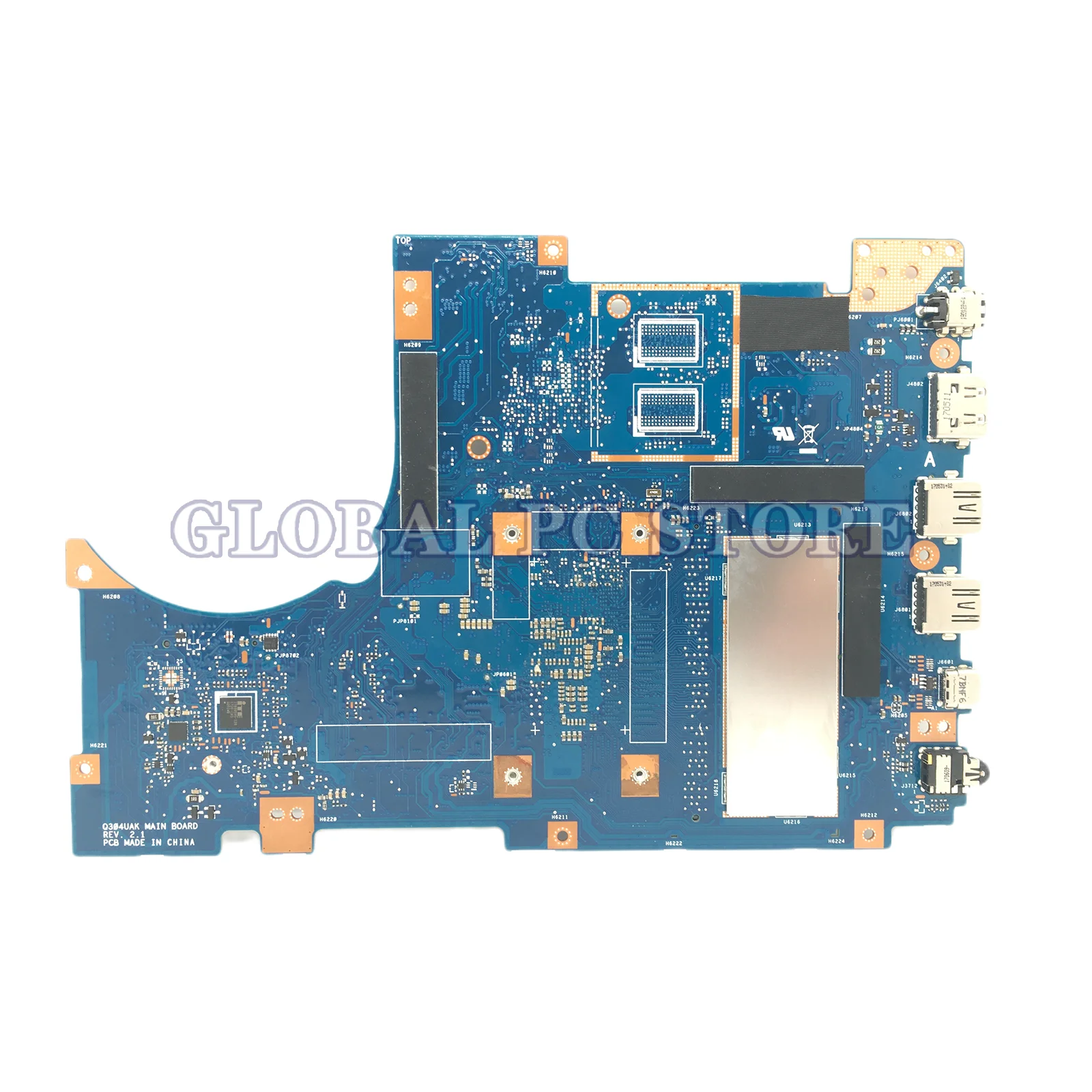 Placa base Q304U Q304UA Q304UAK para placa base de ordenador portátil ASUS i3 i5 i7 6th/7th Gen 4GB/RAM UMA Tablero Principal - imagen 2