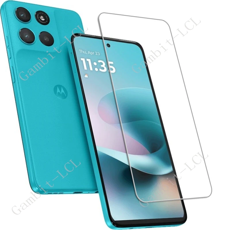 2 uds para Motorola Edge 70 50 60 Neo Moto G Play 2026 X70 Air G04 G04s G14 G24 G34 G54 G84 protección de pantalla película de vidrio templado - imagen 2