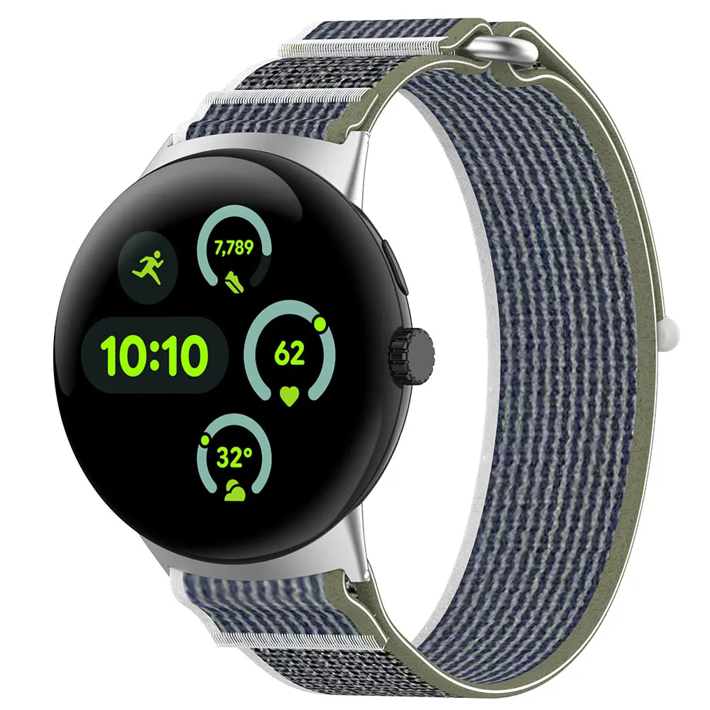 Correa de nailon para reloj Google Pixel Watch 3, 45mm, 41mm, para reloj inteligente Google Pixel Watch3, pulsera de 45mm y 41mm - imagen 3