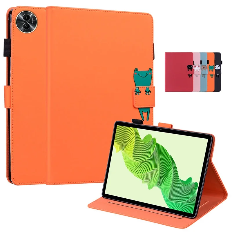 Para Realme Pad 2 Pad2 funda de 11 5 pulgadas lindo gato Panda pintado suave TPU parte trasera para Realme Pad 2 funda para Realme Pad 2 Tablet