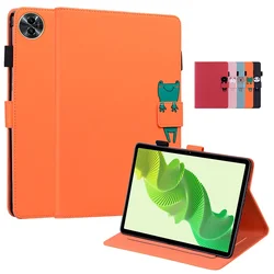 Para Realme Pad 2 Pad2 funda de 11 5 pulgadas lindo gato Panda pintado suave TPU parte trasera para Realme Pad 2 funda para Realme Pad 2 Tablet