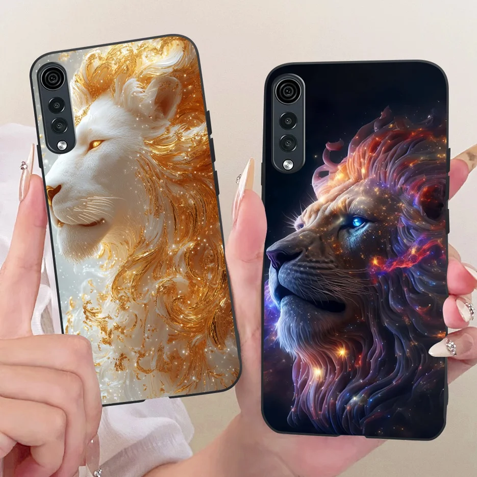 Para LG Velvet 5G funda LM-G900N Cool Dragon Tiger funda pintada suave TPU funda de teléfono para LG Velvet 5G UM LGVelvet contraportada Coque - imagen 5