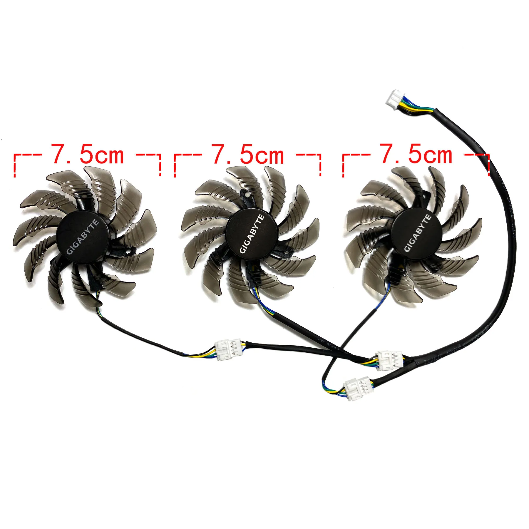 Ventilador de repuesto para tarjeta gráfica de juego GIGABYTE GTX980 980ti G1, PLD08010S12HH, nuevo - imagen 2